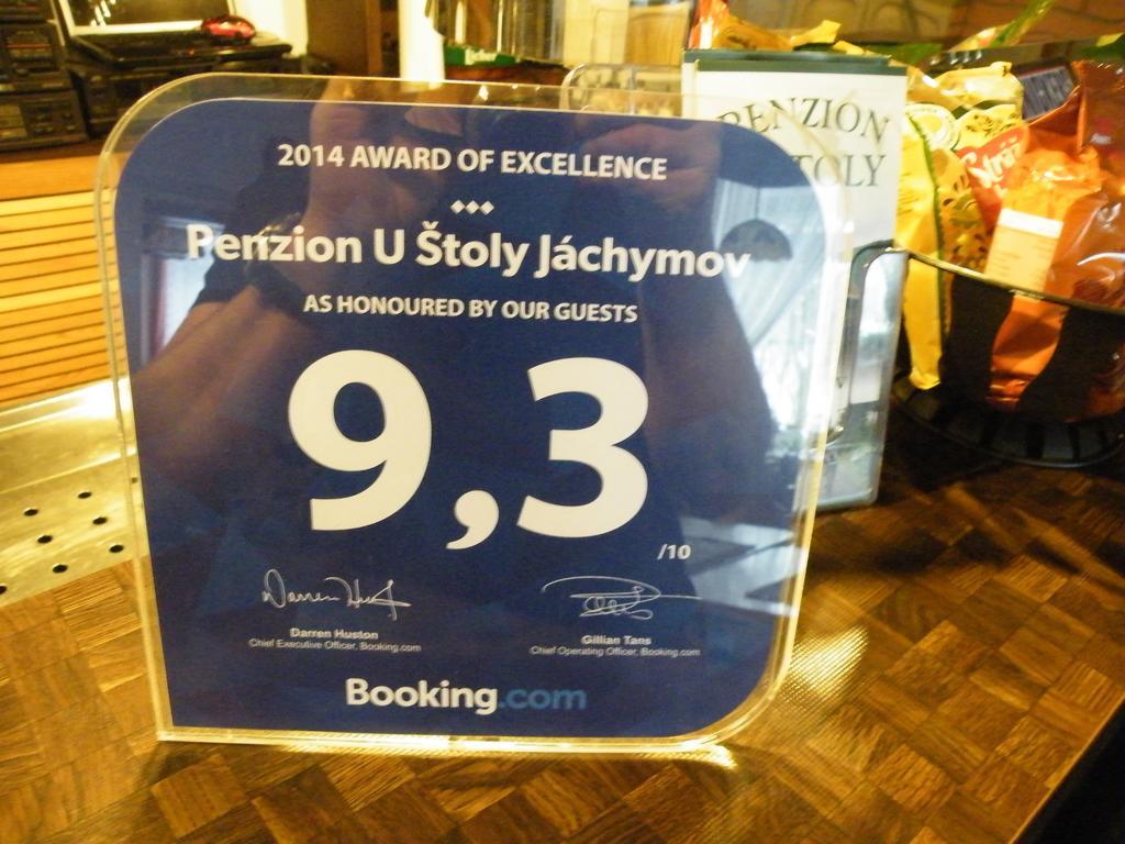 Penzion U Stoly Jáchymov Exteriör bild